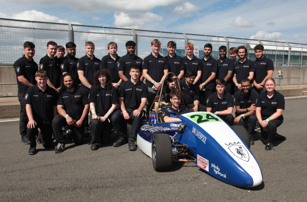 Supporting Innovation: High Performance Polymer’s Partnership with the University of Liverpool Motorsport Team