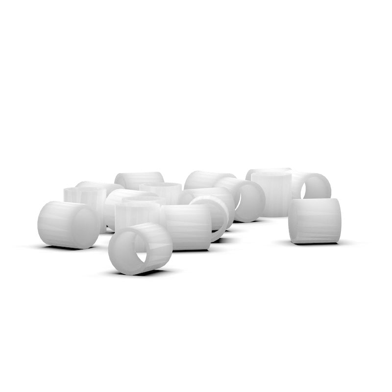 Polytetrafluoroethylene (PTFE) Custom Manufactured Bushings/Spacers