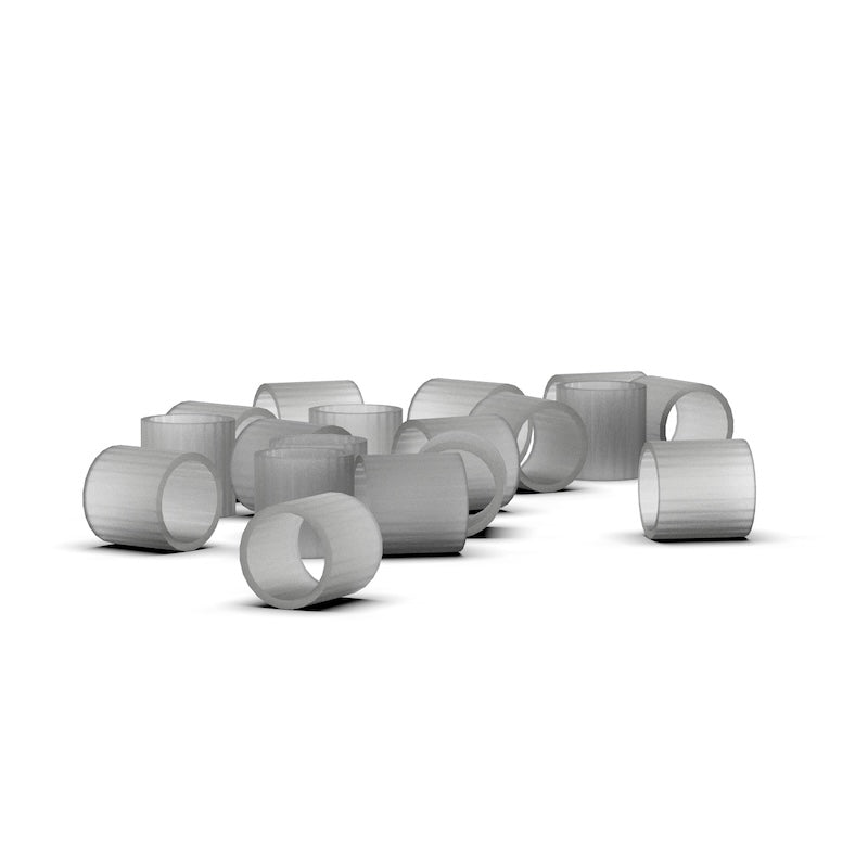 Polyvinylidene Fluoride (PVDF) Custom Manufactured Bushings/Spacers