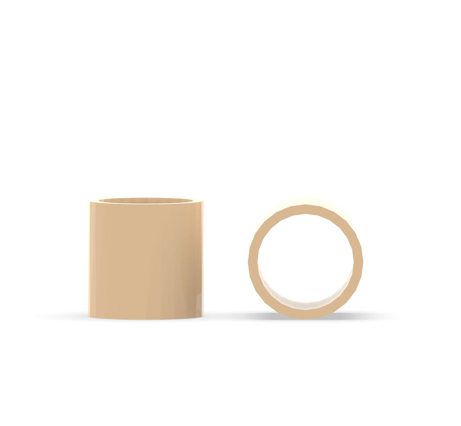 Polyether Ether Ketone GF30 (PEEK GF30) Custom Manufactured Bushings/Spacers